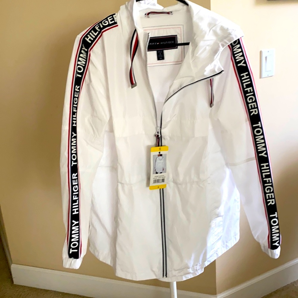 Tommy Hilfiger Hooded Jacket Raincoat Windbreaker